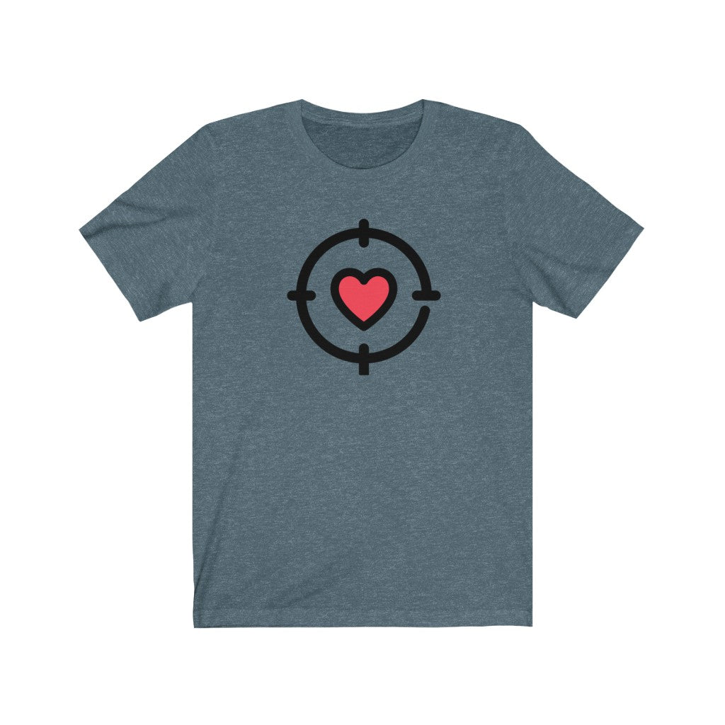 Red Heart Logo Tee – A Little Moore Love Foundation