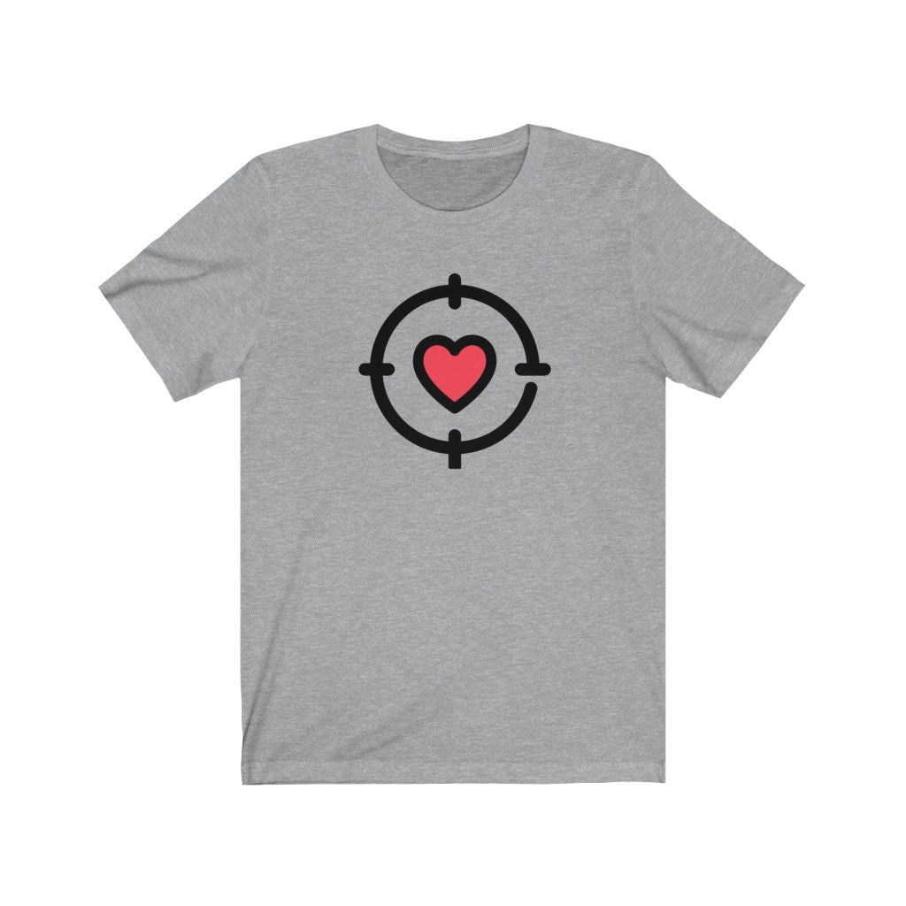 Red Heart Logo Tee – A Little Moore Love Foundation